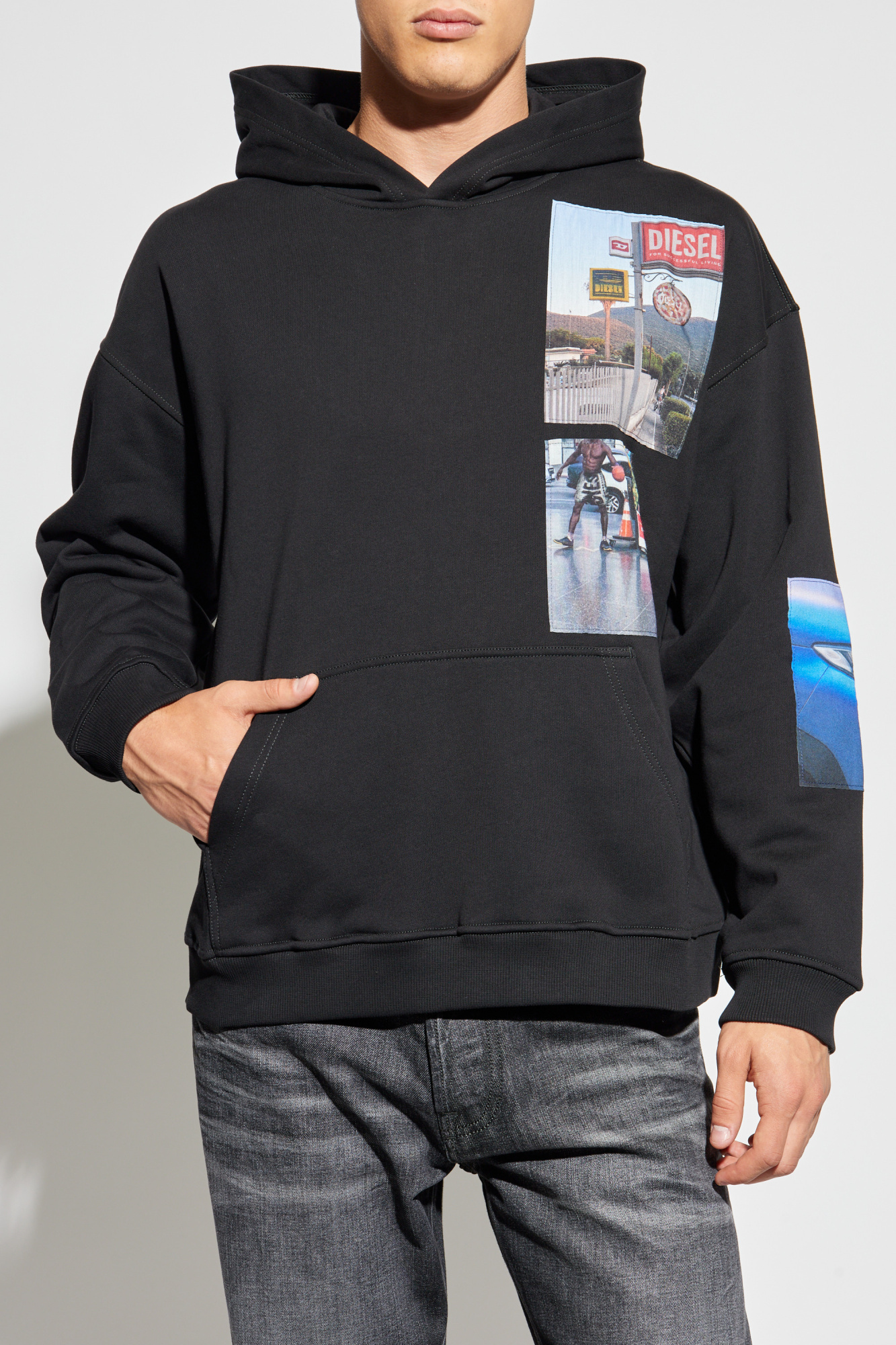 【DIESEL】s-boxt-hood-jp-tristan Diesel Hoodie ` S-BOXT-HOOD-T6` | Men's Clothing | Vitkac